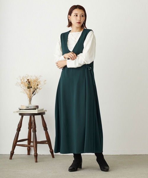 NICOLE white(ニコルホワイト)の「エンボスプリントTEE(Tシャツ/カットソー・レディース・オフホワイト/ライトグレー/ブラック・FREE)」の18枚目の写真