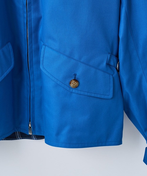 GRENFELL（グレンフェル）の「【GRENFELL /グレンフェル】 GOLFER/ コットンギャバジンスウィングトップ（ブルゾン・メンズ・オフホワイト/ネイビー/サックスブルー・36/38）」の8枚目の写真