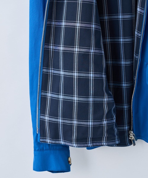 GRENFELL（グレンフェル）の「【GRENFELL /グレンフェル】 GOLFER/ コットンギャバジンスウィングトップ（ブルゾン・メンズ・オフホワイト/ネイビー/サックスブルー・36/38）」の5枚目の写真