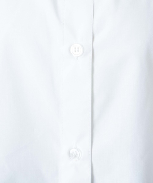 DuKKah(デュカ)の「Dukkah/【低身長向け】サイドリボンルーズシャツ(シャツ/ブラウス・レディース・ホワイト/ブルー系その他4・X-SMALL)」の6枚目の写真