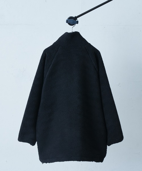 Lui's（ルイス）の「ボアブルゾン（ブルゾン・メンズ・ブラック/ベージュ・FREE）」の8枚目の写真