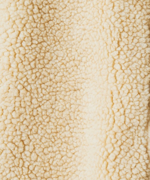 Lui's（ルイス）の「ボアブルゾン（ブルゾン・メンズ・ブラック/ベージュ・FREE）」の3枚目の写真