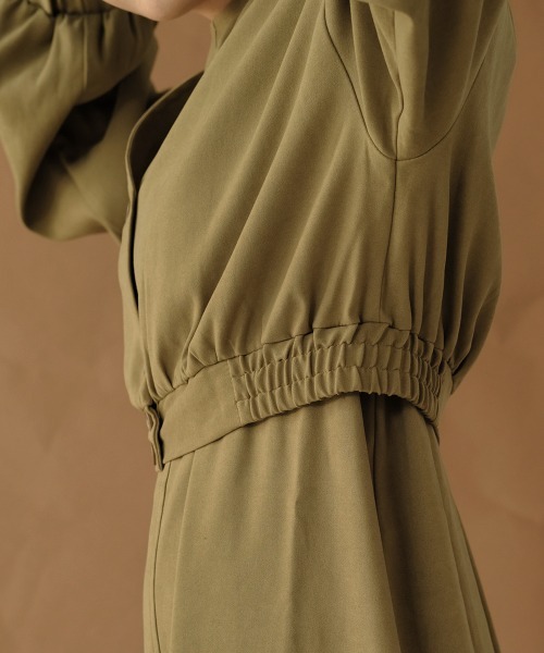 Bab（バブ）の「【WEB限定】5wayセットアップワンピース（ワンピース・レディース・ベージュ/ブラウン/カーキ・M）」の6枚目の写真