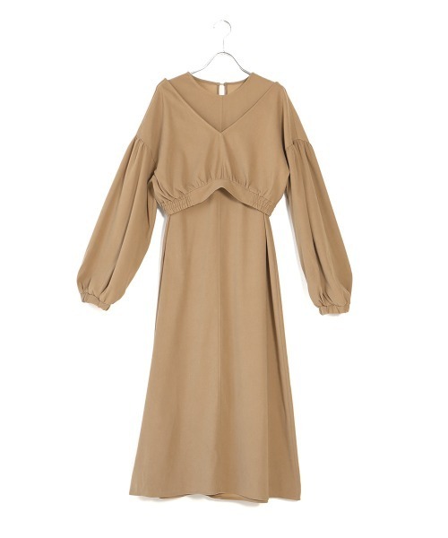 Bab（バブ）の「【WEB限定】5wayセットアップワンピース（ワンピース・レディース・ベージュ/ブラウン/カーキ・M）」の22枚目の写真