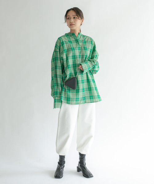 KBF(ケイビーエフ)の「フィラメントスウェットパンツ(その他パンツ・レディース・イエロー/パープル系その他/オフホワイト・ONE)」の21枚目の写真