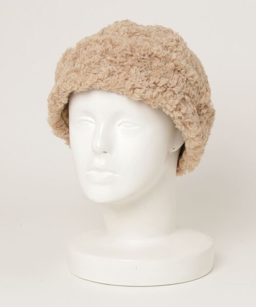 Sense of Grace(センスオブグレース)の「CURRO WATCH エコフェイクファーワッチ(ニットキャップ/ビーニー・レディース・E/A/B/C/D/F・FREE)」の5枚目の写真