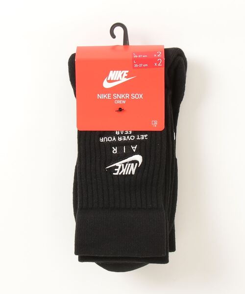 NIKE（ナイキ）の「NIKE /ナイキ/UNISEX CREW SOCKS（ソックス/靴下・メンズ・ブラック/ホワイト・FREE）」の11枚目の写真