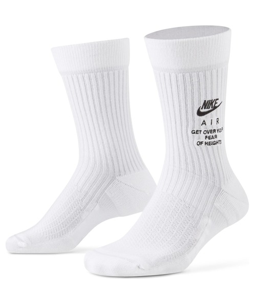 NIKE（ナイキ）の「NIKE /ナイキ/UNISEX CREW SOCKS（ソックス/靴下・メンズ・ブラック/ホワイト・FREE）」の5枚目の写真
