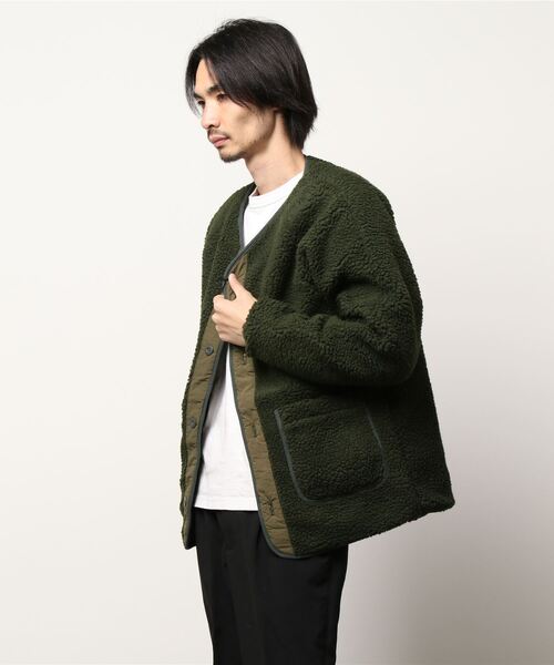【セール】【HOUSTON】REVERSIBLE BOA LINNER JACKET（その他アウター）｜HOUSTON（ヒューストン）