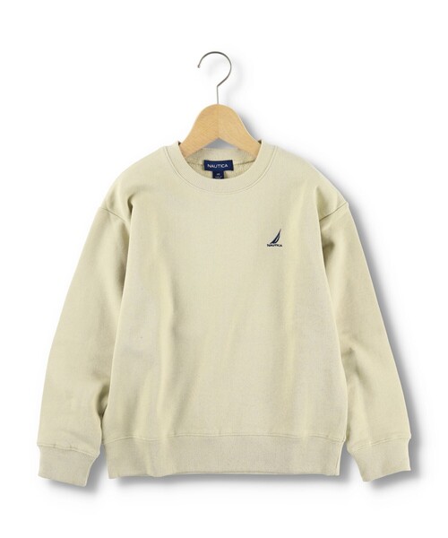 NAUTICA（ノーティカ）の「【NAUTICA/ノーティカ】バックフラッグプリント裏毛トレーナー（スウェット・キッズ・ダークグリーン/ベージュ・130/140/150/120）」の14枚目の写真