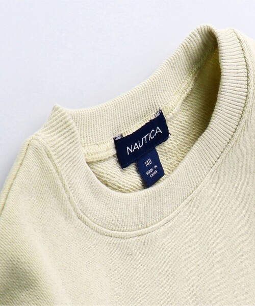 NAUTICA（ノーティカ）の「【NAUTICA/ノーティカ】バックフラッグプリント裏毛トレーナー（スウェット・キッズ・ダークグリーン/ベージュ・130/140/150/120）」の15枚目の写真