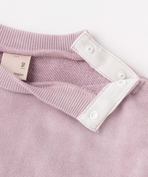 petit main（プティマイン）の「タイダイトレーナー（スウェット・キッズ・ターコイズブルー/モカ・80ｃｍ/90cm/110cm/100cm/120cm/130cm）」の8枚目の写真