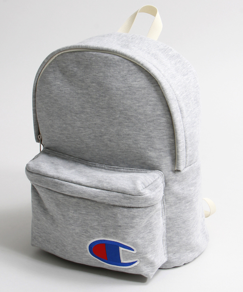 Champion（チャンピオン）の「∴WEGO/Championスウェットデイパック（バックパック/リュック・メンズ・ブラック/グレー/グリーン/ネイビー・FREE）」の7枚目の写真