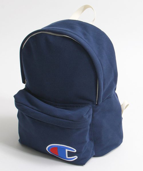 Champion（チャンピオン）の「∴WEGO/Championスウェットデイパック（バックパック/リュック・メンズ・ブラック/グレー/グリーン/ネイビー・FREE）」の9枚目の写真