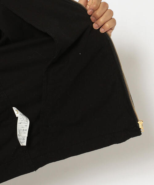 AVIREX（アヴィレックス）の「ガールズ アンド ロゴ ジャケット / GIRLS & LOGO JACKET / アヴィレックス / AVIREX（ミリタリージャケット・メンズ・ブラック/キナリ・MEDIUM/LARGE/X-LARGE/XX-LARGE）」の18枚目の写真