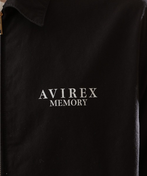 AVIREX（アヴィレックス）の「ガールズ アンド ロゴ ジャケット / GIRLS & LOGO JACKET / アヴィレックス / AVIREX（ミリタリージャケット・メンズ・ブラック/キナリ・MEDIUM/LARGE/X-LARGE/XX-LARGE）」の8枚目の写真