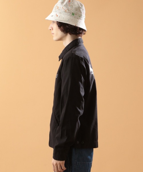 AVIREX（アヴィレックス）の「ガールズ アンド ロゴ ジャケット / GIRLS & LOGO JACKET / アヴィレックス / AVIREX（ミリタリージャケット・メンズ・ブラック/キナリ・MEDIUM/LARGE/X-LARGE/XX-LARGE）」の6枚目の写真