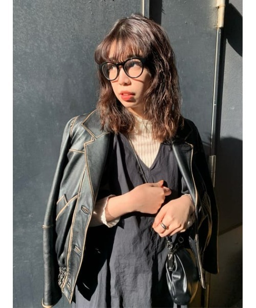 MOUSSY(マウジー)の「BOSTON FRAME アイウェア(メガネ・レディース・ブラック/ブラウン・FREE)」の10枚目の写真