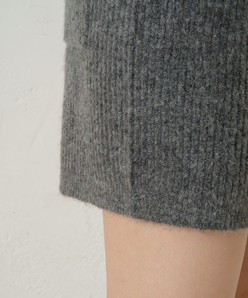 Kastane（カスタネ）の「リブニットショートパンツ（その他パンツ・レディース・ブラック/ベージュ/グレー・FREE）」の7枚目の写真