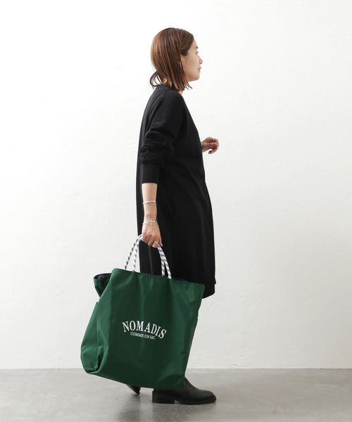 JOURNAL STANDARD（ジャーナルスタンダード）の「CRAFTロングカーデ◆（カーディガン/ボレロ・レディース・ブラック/ナチュラル・FREE）」の4枚目の写真