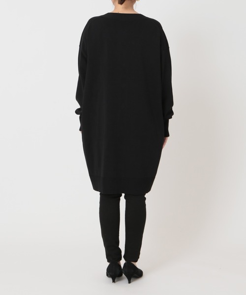 JOURNAL STANDARD（ジャーナルスタンダード）の「CRAFTロングカーデ◆（カーディガン/ボレロ・レディース・ブラック/ナチュラル・FREE）」の14枚目の写真