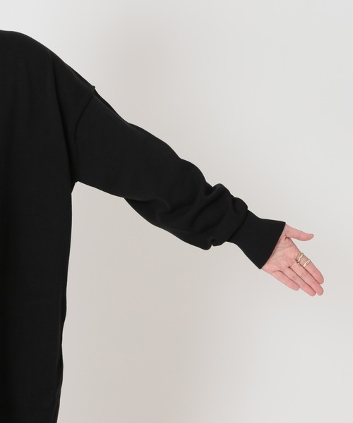 JOURNAL STANDARD（ジャーナルスタンダード）の「CRAFTロングカーデ◆（カーディガン/ボレロ・レディース・ブラック/ナチュラル・FREE）」の17枚目の写真