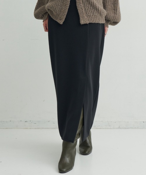 スリットタイトロングスカート（スカート）｜Aunt Marie's（アント