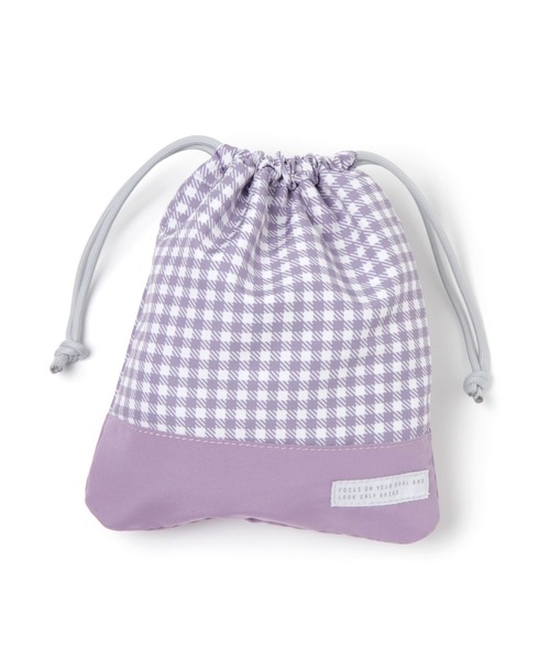 GLOBAL WORK(グローバルワーク)の「キッズ/洗えるスクール/巾着M/265405(ポーチ・キッズ・スカイブルー/ブラック/ネイビー/カーキ/ライトグリーン/その他/ライトパープル/ライトピンク/ライトベージュ・FREE)」の8枚目の写真