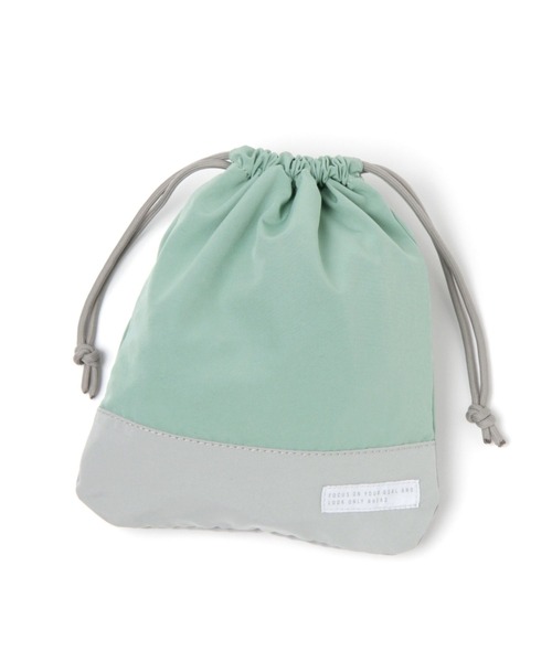 GLOBAL WORK(グローバルワーク)の「キッズ/洗えるスクール/巾着M/265405(ポーチ・キッズ・スカイブルー/ブラック/ネイビー/カーキ/ライトグリーン/その他/ライトパープル/ライトピンク/ライトベージュ・FREE)」の5枚目の写真