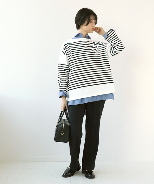 Simplicite(サンプリシテ)の「カラーフレアパンツ◆(その他パンツ・レディース・ブラック/ベージュ/ピンク/ブルー系その他・FREE)」の5枚目の写真