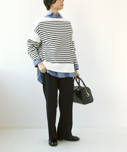 Simplicite(サンプリシテ)の「カラーフレアパンツ◆(その他パンツ・レディース・ブラック/ベージュ/ピンク/ブルー系その他・FREE)」の8枚目の写真