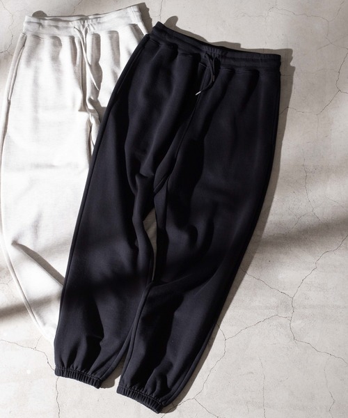 THE STANDARD（ザスタンダード）の「WEGO/【セットアップ対応商品】スタンダードスウェットパンツ（スウェットパンツ・メンズ・ネイビー/グリーン/オレンジ/オフホワイト/杢グレー/ブラック・MEDIUM/SMALL/LARGE）」の9枚目の写真