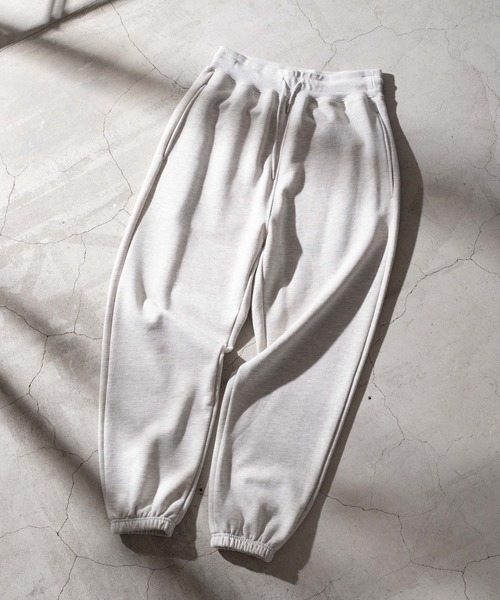 THE STANDARD（ザスタンダード）の「WEGO/【セットアップ対応商品】スタンダードスウェットパンツ（スウェットパンツ・メンズ・ネイビー/グリーン/オレンジ/オフホワイト/杢グレー/ブラック・MEDIUM/SMALL/LARGE）」の11枚目の写真