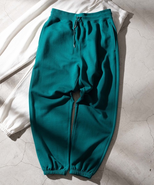 THE STANDARD（ザスタンダード）の「WEGO/【セットアップ対応商品】スタンダードスウェットパンツ（スウェットパンツ・メンズ・ネイビー/グリーン/オレンジ/オフホワイト/杢グレー/ブラック・MEDIUM/SMALL/LARGE）」の12枚目の写真