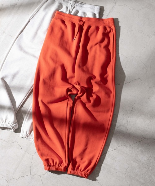 THE STANDARD（ザスタンダード）の「WEGO/【セットアップ対応商品】スタンダードスウェットパンツ（スウェットパンツ・メンズ・ネイビー/グリーン/オレンジ/オフホワイト/杢グレー/ブラック・MEDIUM/SMALL/LARGE）」の13枚目の写真