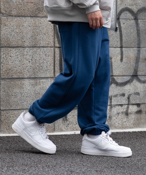 THE STANDARD（ザスタンダード）の「WEGO/【セットアップ対応商品】スタンダードスウェットパンツ（スウェットパンツ・メンズ・ネイビー/グリーン/オレンジ/オフホワイト/杢グレー/ブラック・MEDIUM/SMALL/LARGE）」の17枚目の写真