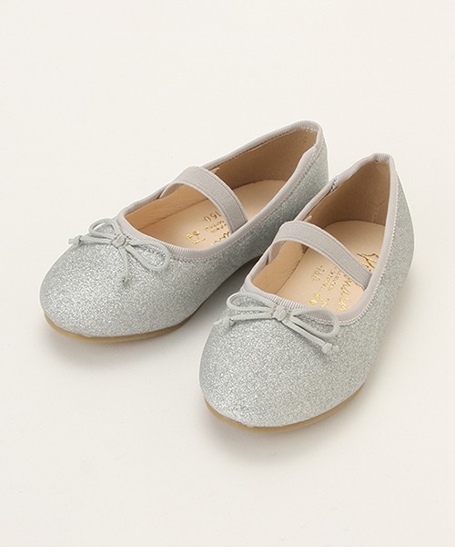 petit main（プティマイン）の「バレエシューズ（バレエシューズ・キッズ・グリーン/シルバー/キナリ・14cm/16cm/17cm/15cm/18cm）」の3枚目の写真