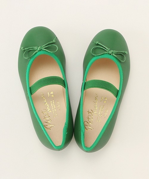 petit main（プティマイン）の「バレエシューズ（バレエシューズ・キッズ・グリーン/シルバー/キナリ・14cm/16cm/17cm/15cm/18cm）」の11枚目の写真