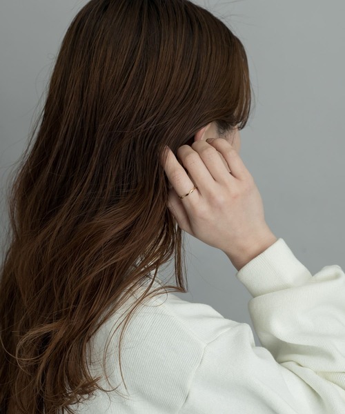 SMELLY(スメリー)の「silver925ナミナミスリムリング(リング・レディース・ゴールド/シルバー・-)」の5枚目の写真