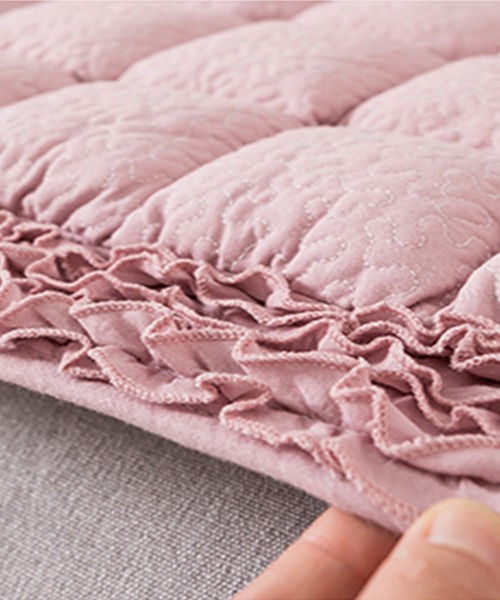 aimoha（アイモハ）の「ダブルソファー用フワフワクッション（クッション/クッションカバー・レディース・グレー/オフホワイト/ピンク・FREE）」の18枚目の写真