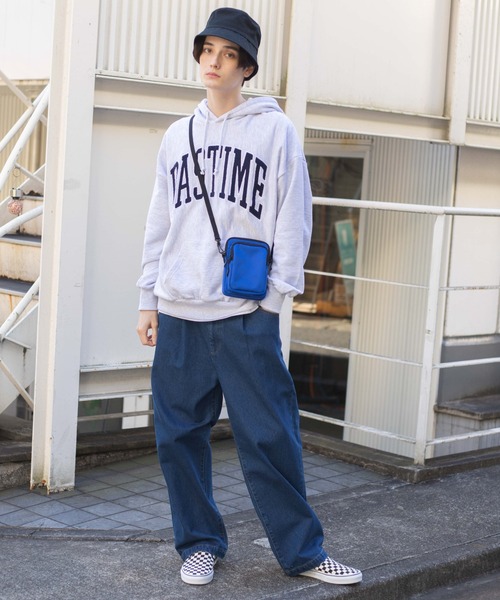 WEGO（ウィゴー）の「WEGO/ナイロンミニショルダー（ショルダーバッグ・メンズ・ホワイト/ブラック/ロイヤルブルー・FREE）」の15枚目の写真