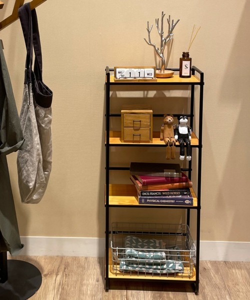 studio CLIP（スタディオクリップ）の「テーパー4段シェルフ（家具