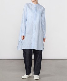 ORCIVAL | リネン バンドカラーシャツ WOMEN