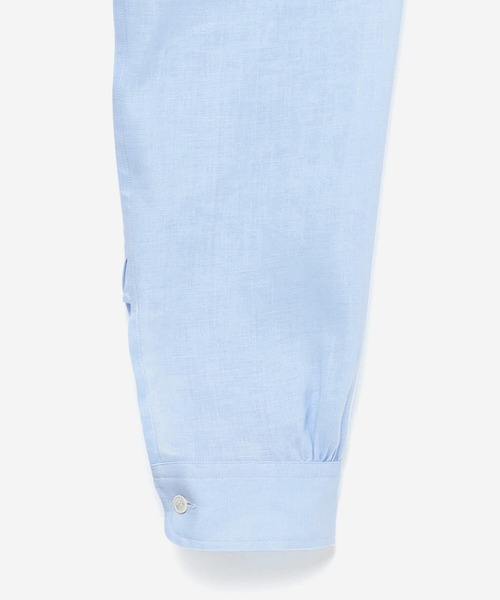 ORCIVAL(オーシバル)の「ORCIVAL | リネン バンドカラーシャツ WOMEN(シャツ/ブラウス・レディース・ラベンダー/ブルー/サックスブルー/ピンク・1)」の12枚目の写真