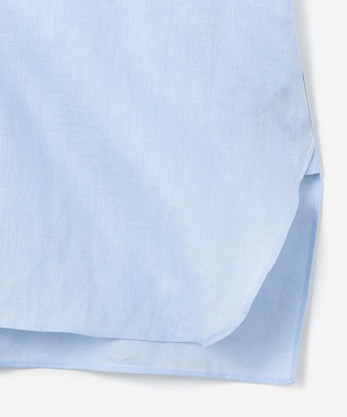 ORCIVAL(オーシバル)の「ORCIVAL | リネン バンドカラーシャツ WOMEN(シャツ/ブラウス・レディース・ラベンダー/ブルー/サックスブルー/ピンク・1)」の11枚目の写真