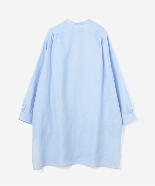 ORCIVAL(オーシバル)の「ORCIVAL | リネン バンドカラーシャツ WOMEN(シャツ/ブラウス・レディース・ラベンダー/ブルー/サックスブルー/ピンク・1)」の14枚目の写真