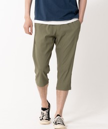 【BLUE STANDARD/ブルースタンダード】伸縮自在ストレッチ 接触冷感 のびのび快適クロップト丈パンツ