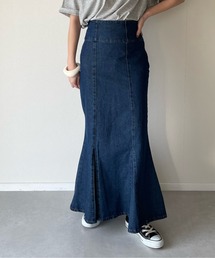 y/m by misato | デニムマーメイドスカート(スカート)