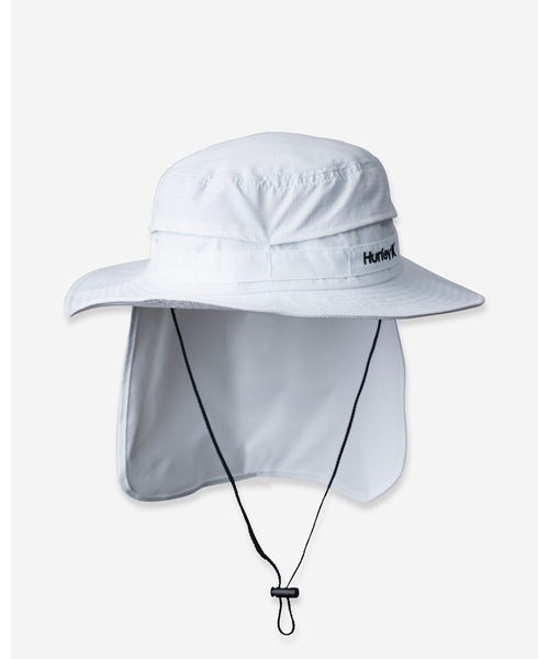 Hurley （ハーレー）の「M PHANTOM SHADE HAT ハーレー シェイドハット　アウトドア  ユニセックス　水陸両用（ハット・メンズ・ブラック/ホワイト・FREE）」の5枚目の写真