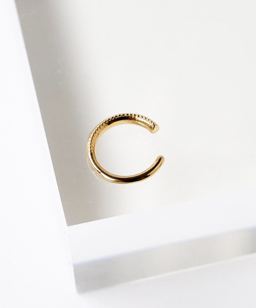 SIGNAL(シグナル)の「【SIGNAL / シグナル】Ear cuff 1.2mm /イヤーカフ(イヤーカフ・レディース・シルバー/ゴールド・FREE)」の5枚目の写真